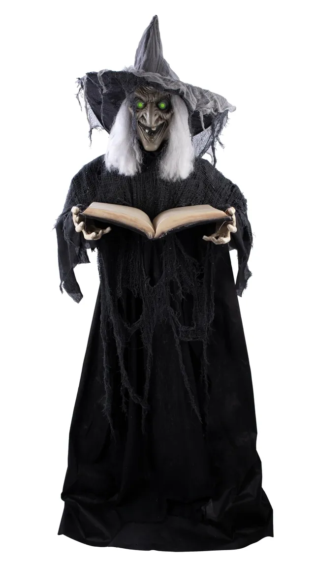 p-tit-clown-animierte-halloween-hexe-190-cm-mit-sound-und-licht image 1