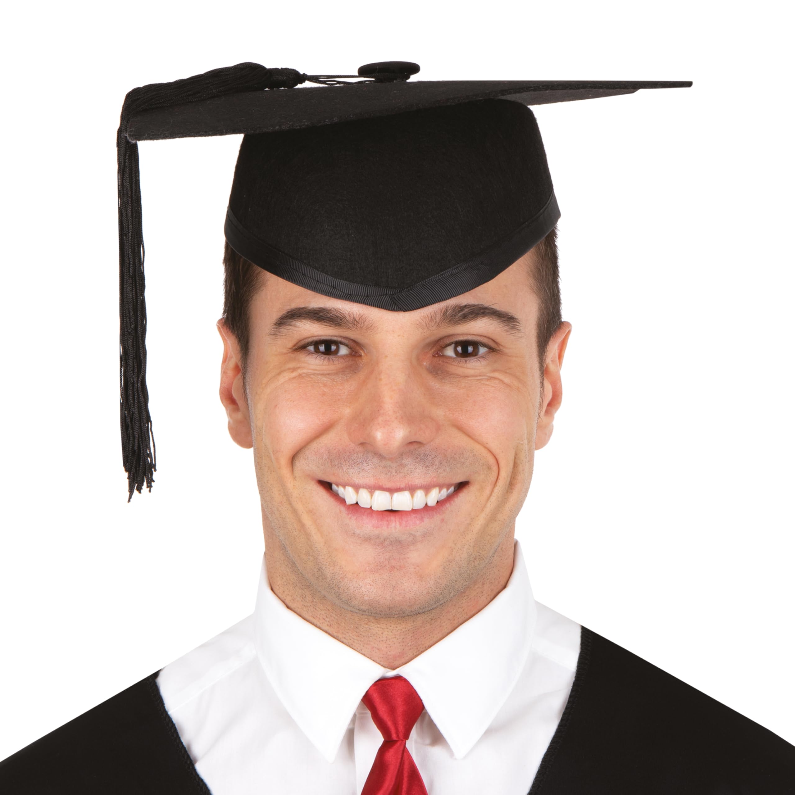 p-tit-clown-10059-studenten-hut-filz-schwarz-erwachsene-einheitsgr-e image 3