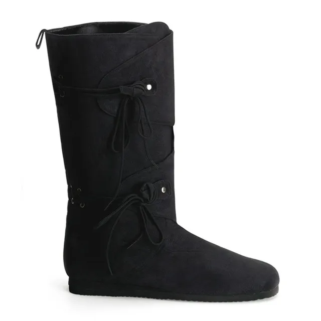 funtasma-renaissance-100-herren-renaissance-stiefel-schwarz-ohne-rei-verschluss image 1