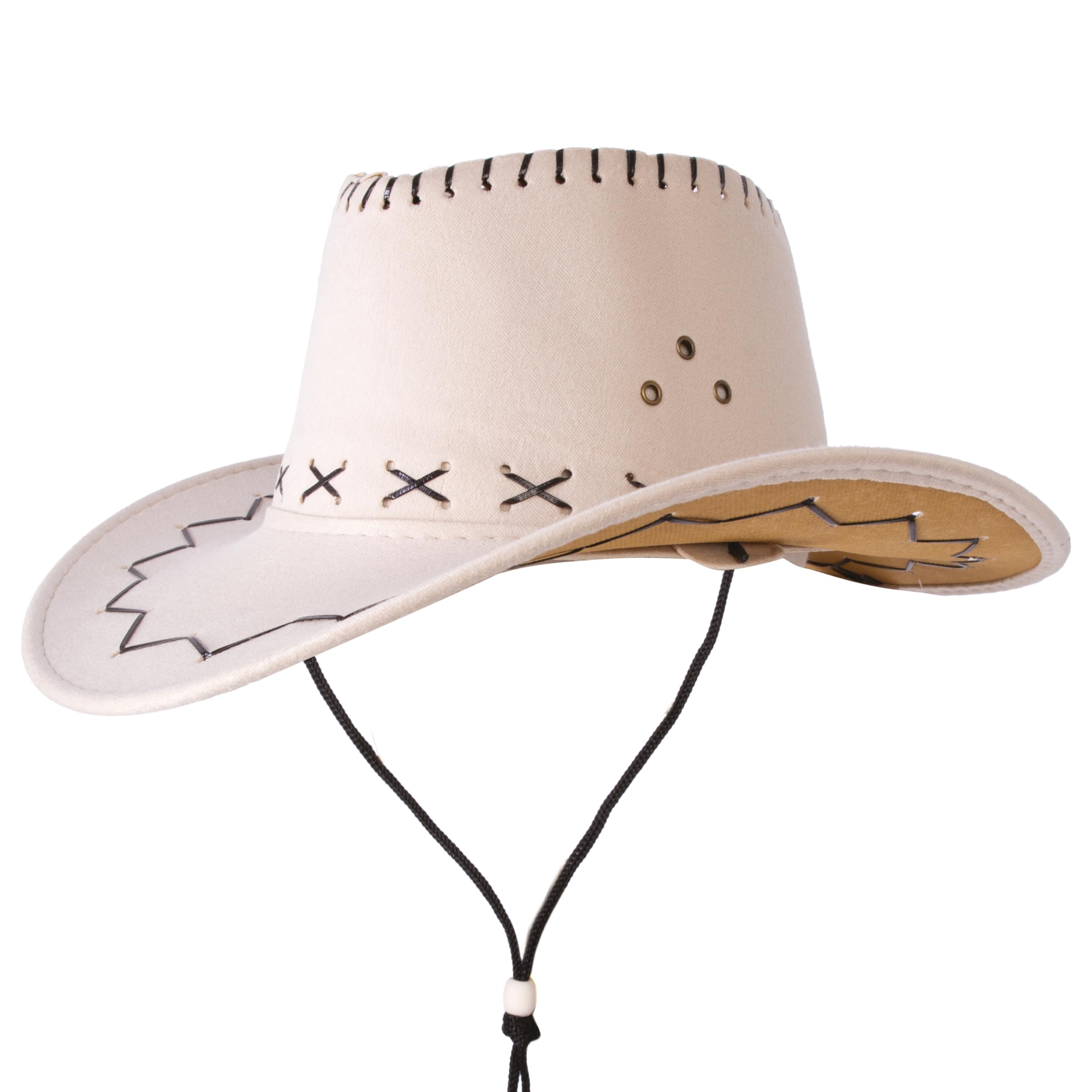 ptit-clown-cowboy-hut-nubukleder-optik-mit-zierband image 8