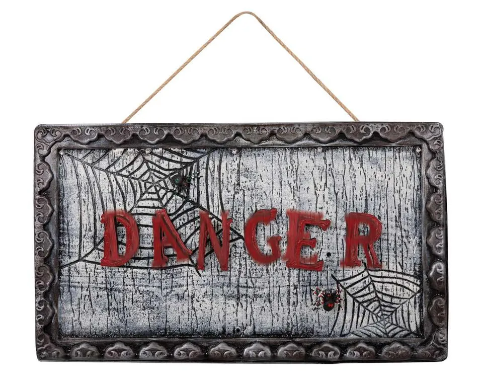 p-tit-clown-t-rschild-tiermotiv-deko-accessoire-grau image 1