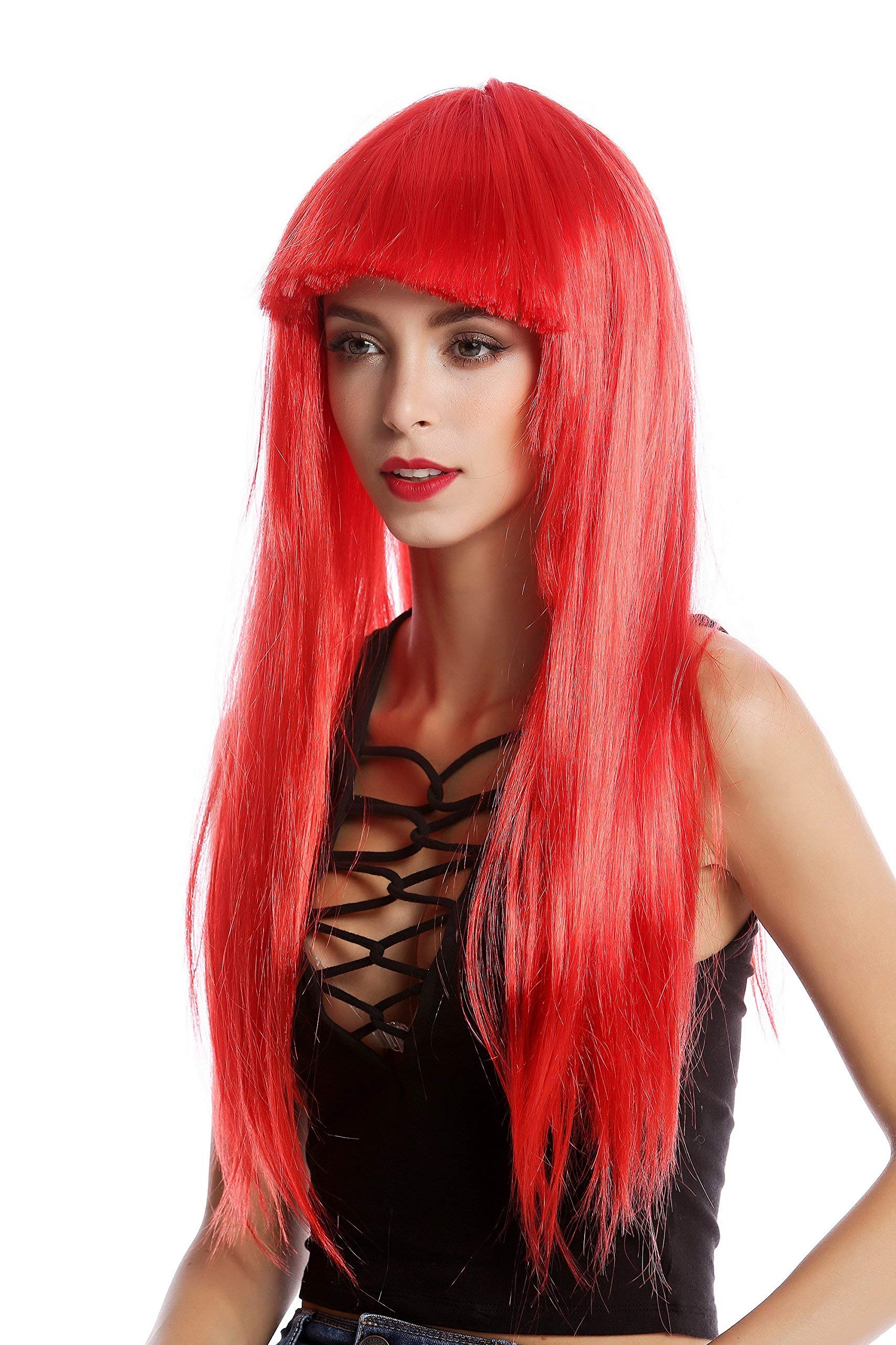 wig-me-up-1373-pc13-damenper-cke-lang-glatt-mit-pony-knallrot image 3