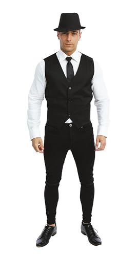 p-tit-clown-gangster-jacke-herren-schwarz-kost-mjacke image 7
