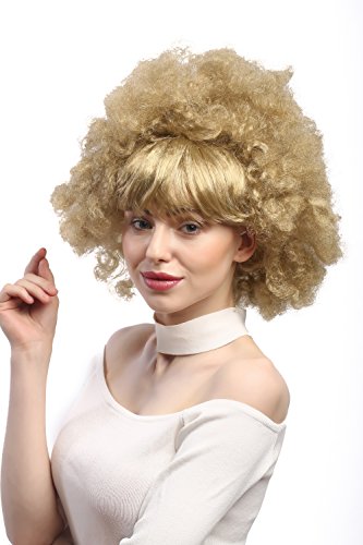 wig-me-up-party-per-cke-2626-za89-blond-afro-locken-mit-pony-30-cm-60er-70er image 6