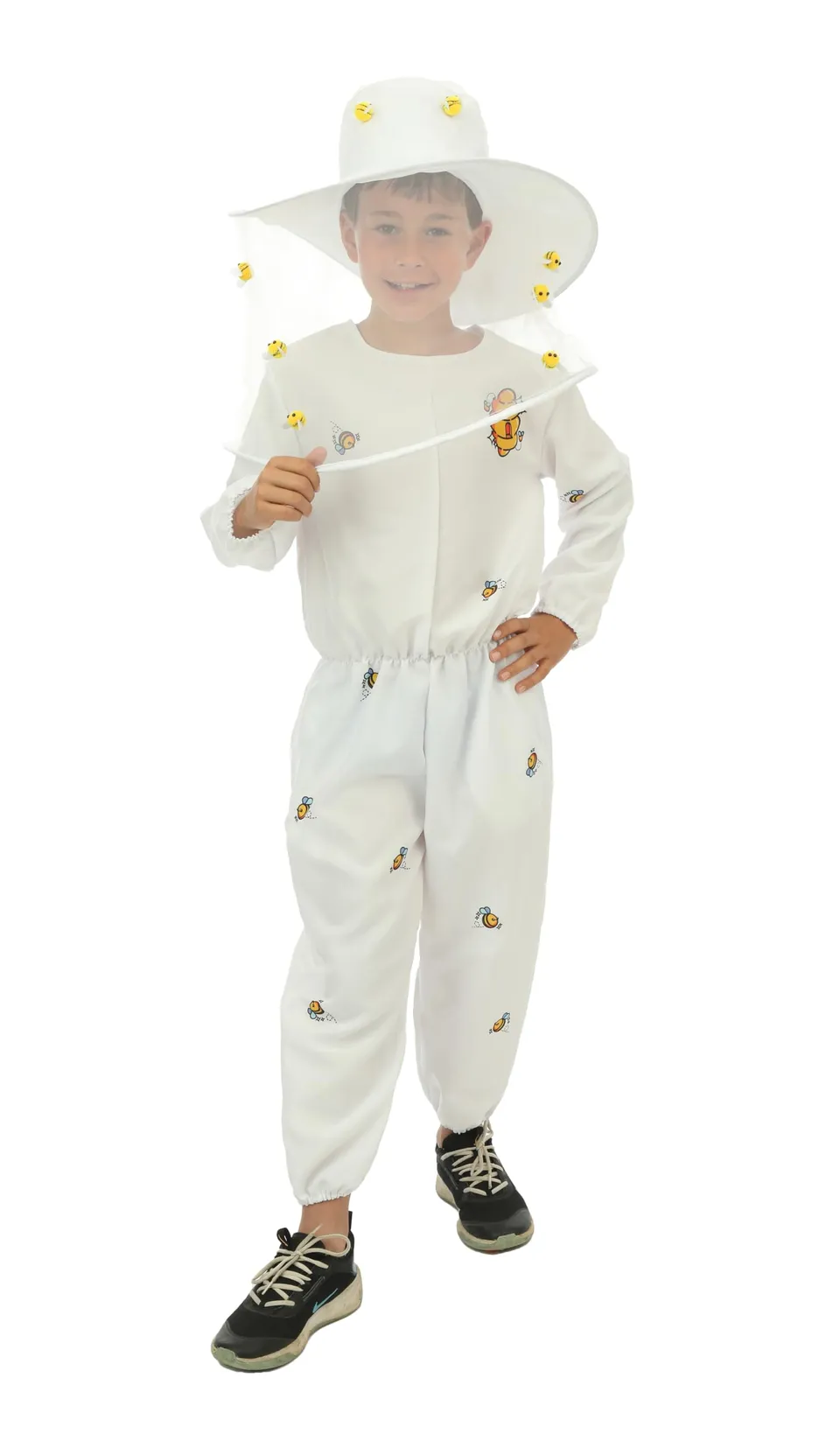 p-tit-clown-imker-kost-m-kinder-overall-mit-hut-wei image 1