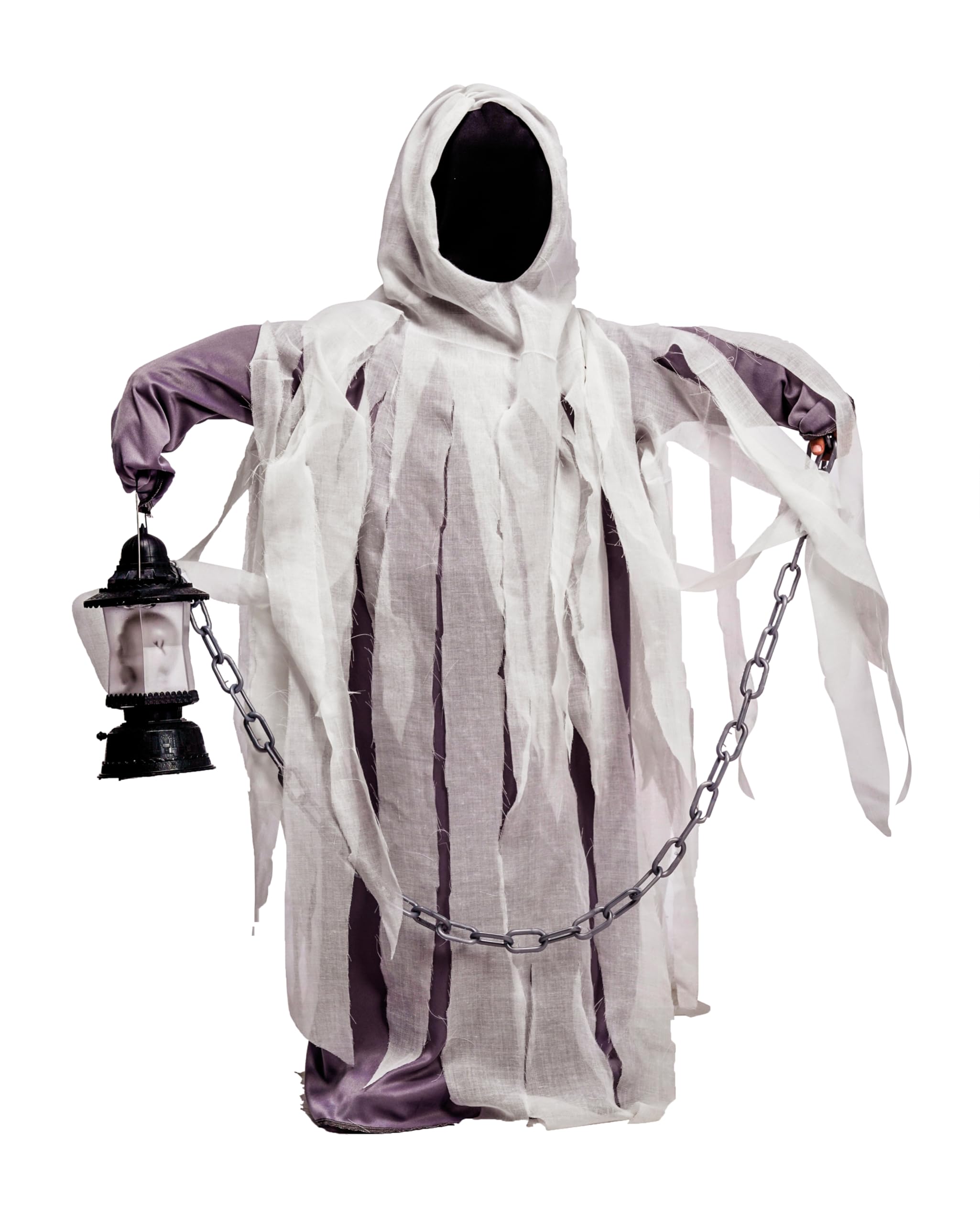 p-tit-clown-spectre-geister-kinderkost-m-mit-kleid-und-kapuze image 1