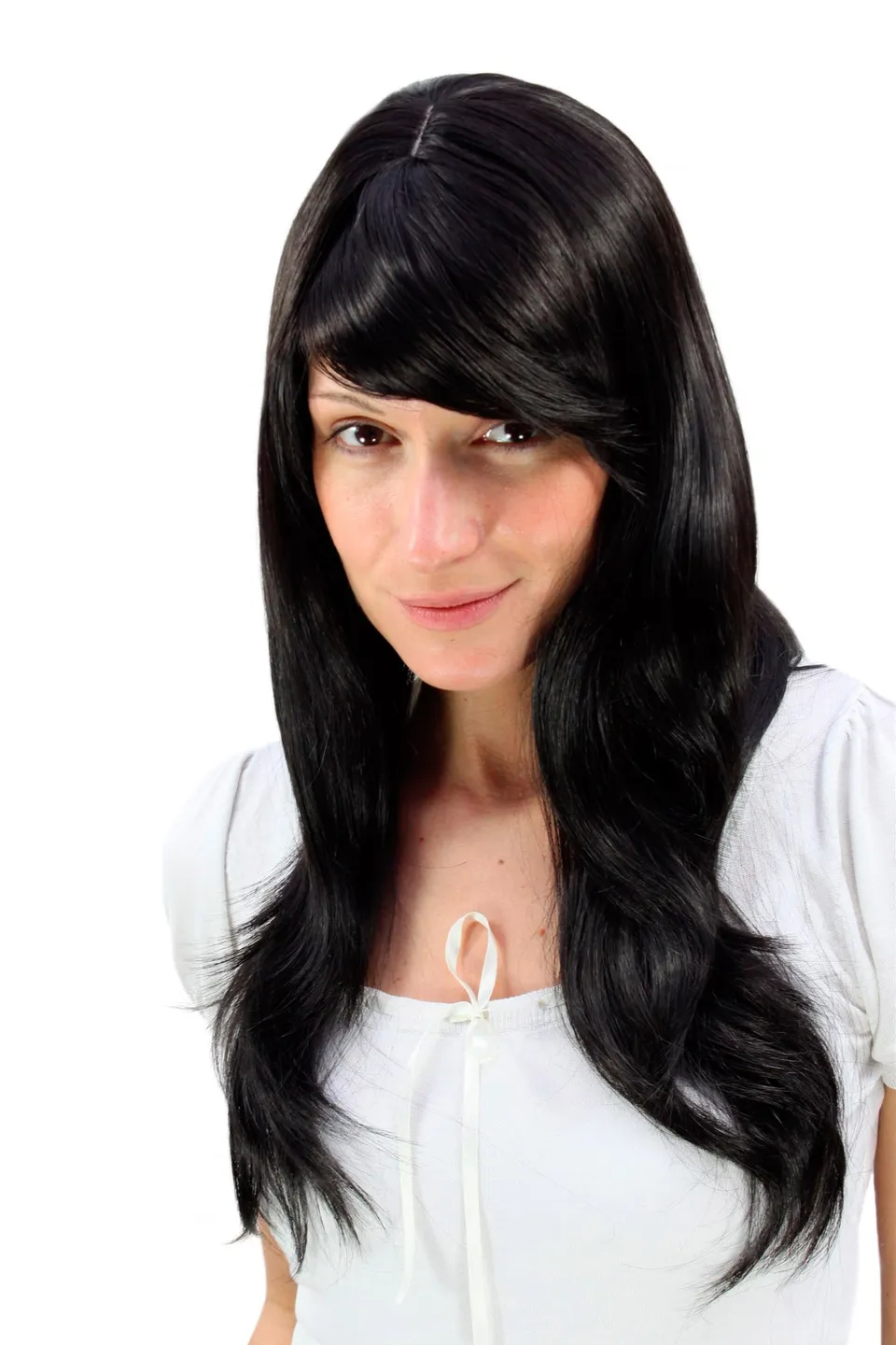 wig-me-up-9213-2-damenper-cke-lang-glatt-schwarzbraun-60-cm image 1
