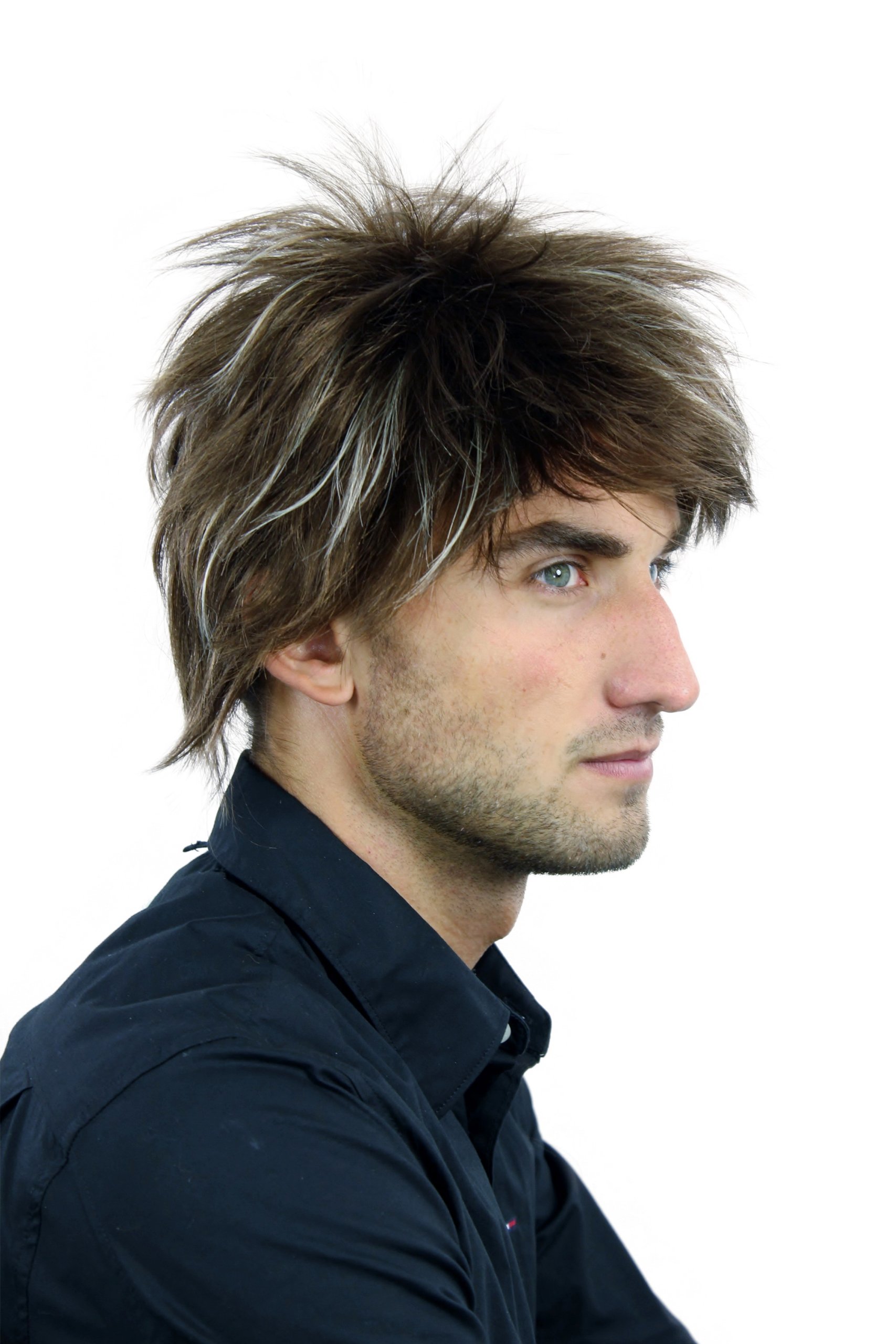 wig-me-up-wl-2175-10h303-herrenper-cke-kurz-braun-mit-blonden-str-hnen image 4