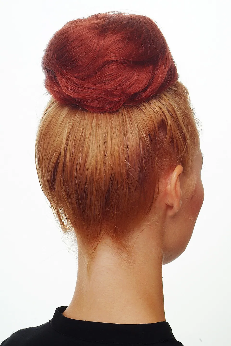 wig-me-up-nha-004c-350-dutt-haarteil-60er-vintage-sehr-gro-kupferrot image 1