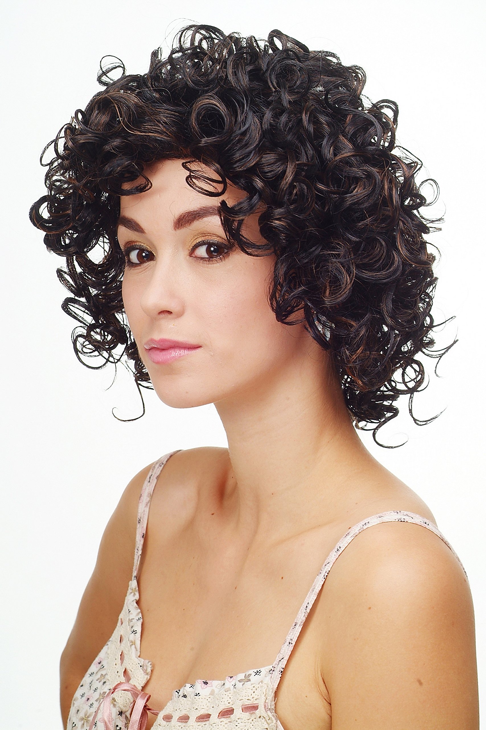 wig-me-up-dw1066-damenper-cke-latina-afro-locken-30-cm-schwarz-mit-highlights-1b image 3