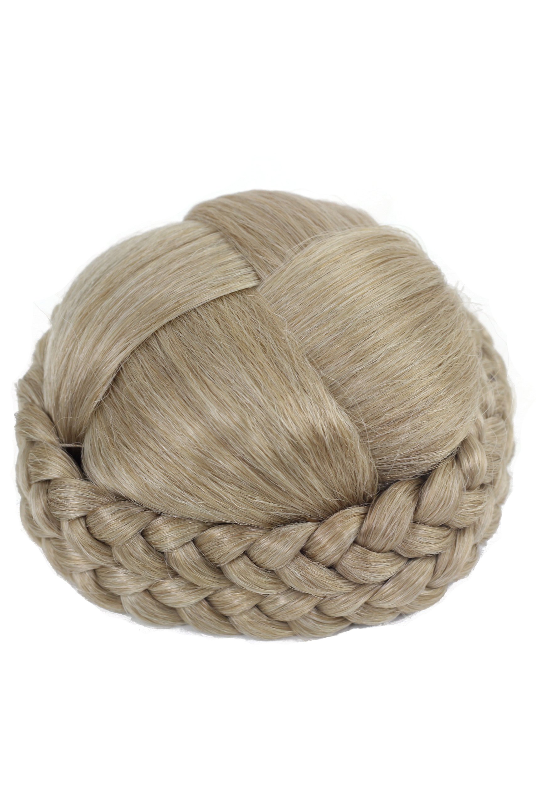 wig-me-up-n796-24bt613-haarteil-dutt-zopf-blond-mix image 3