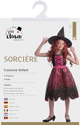p-tit-clown-hexenkost-m-kinder-rosa-10-12-jahre-halloween-kost-m image 7