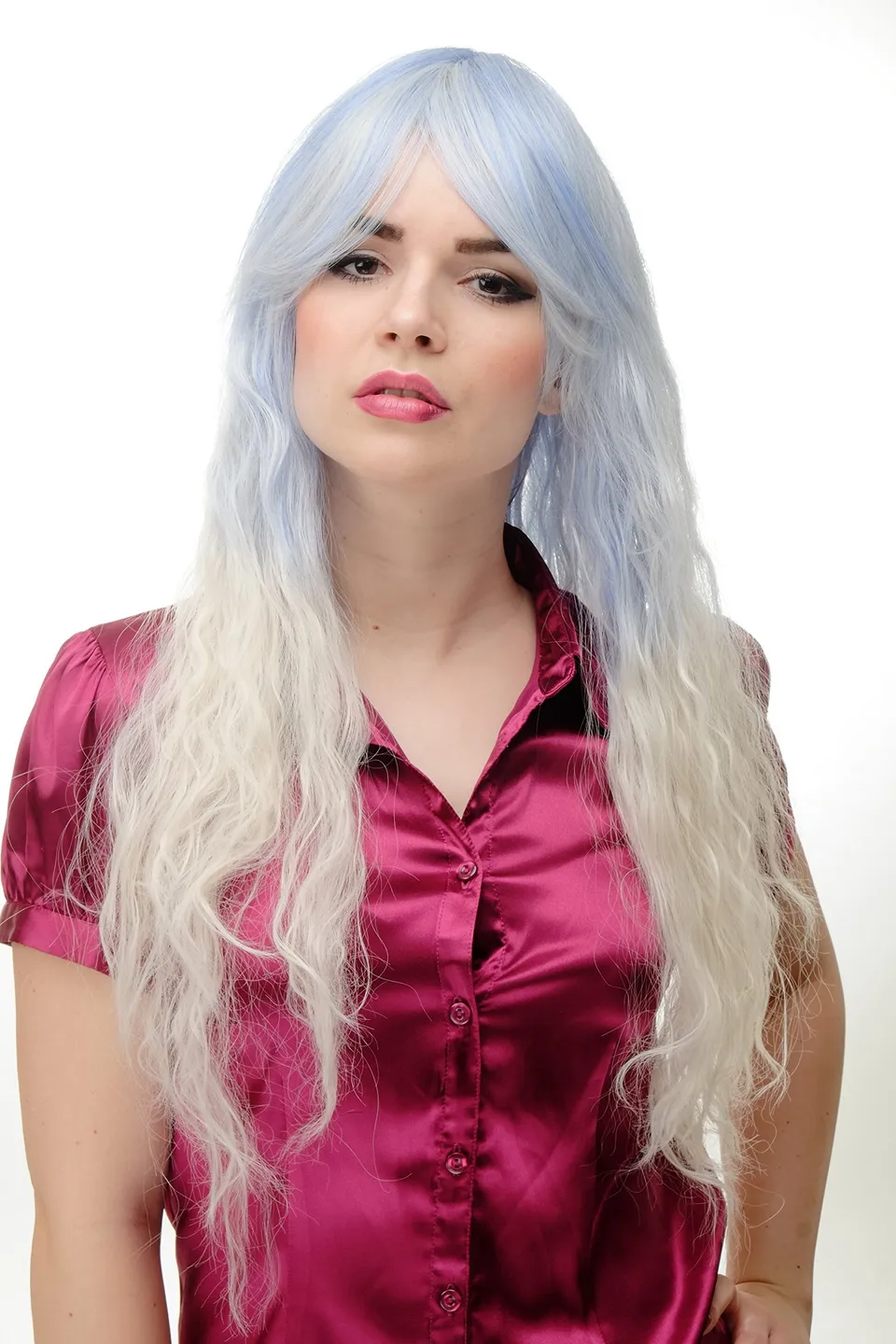 wig-me-up-gfw2172-tf2517t60-eisprinzessin-per-cke-ombre-hellblau-blond-75-cm image 1