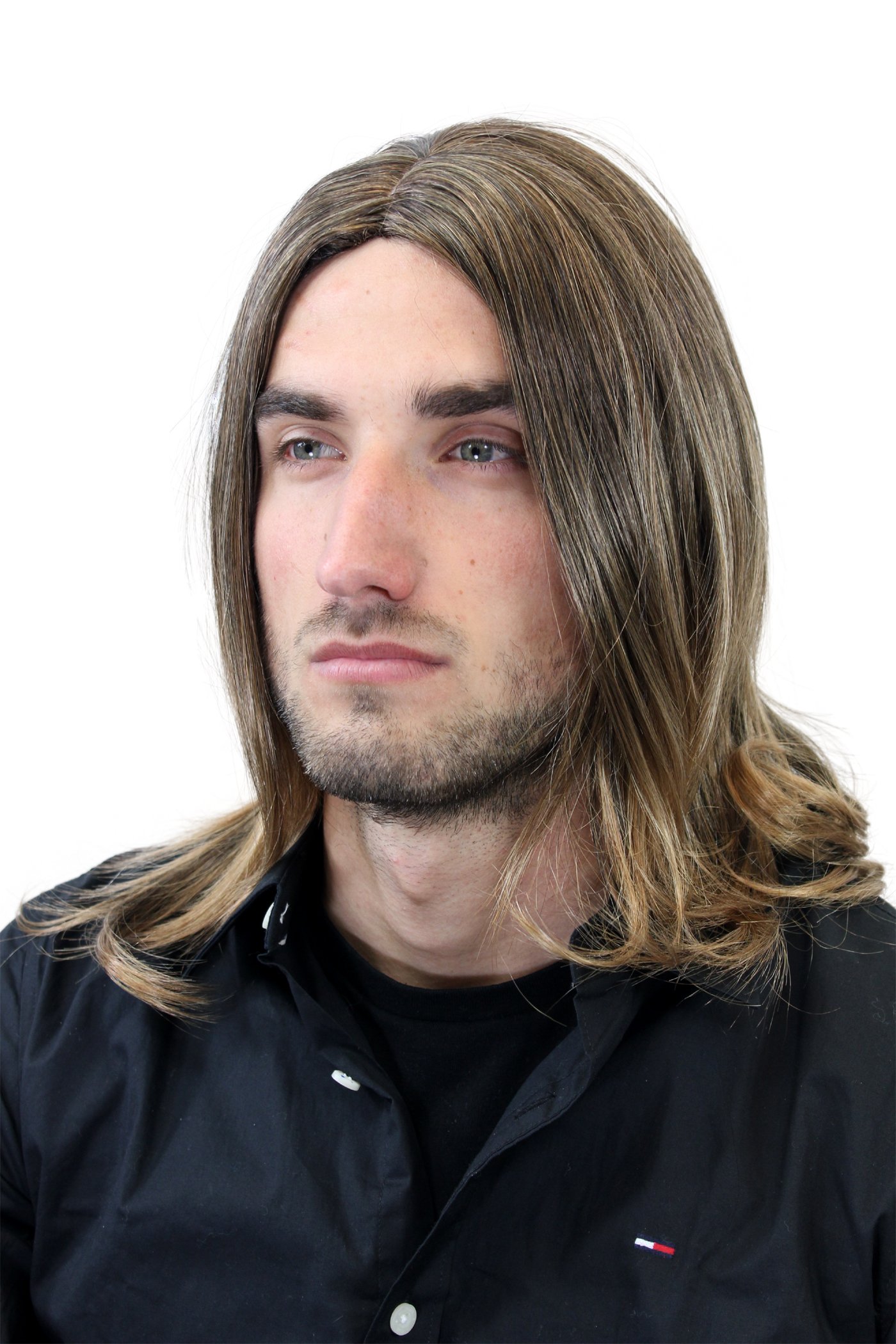 wig-me-up-gfw891-2t19-herrenper-cke-lang-braun-mittelscheitel image 4