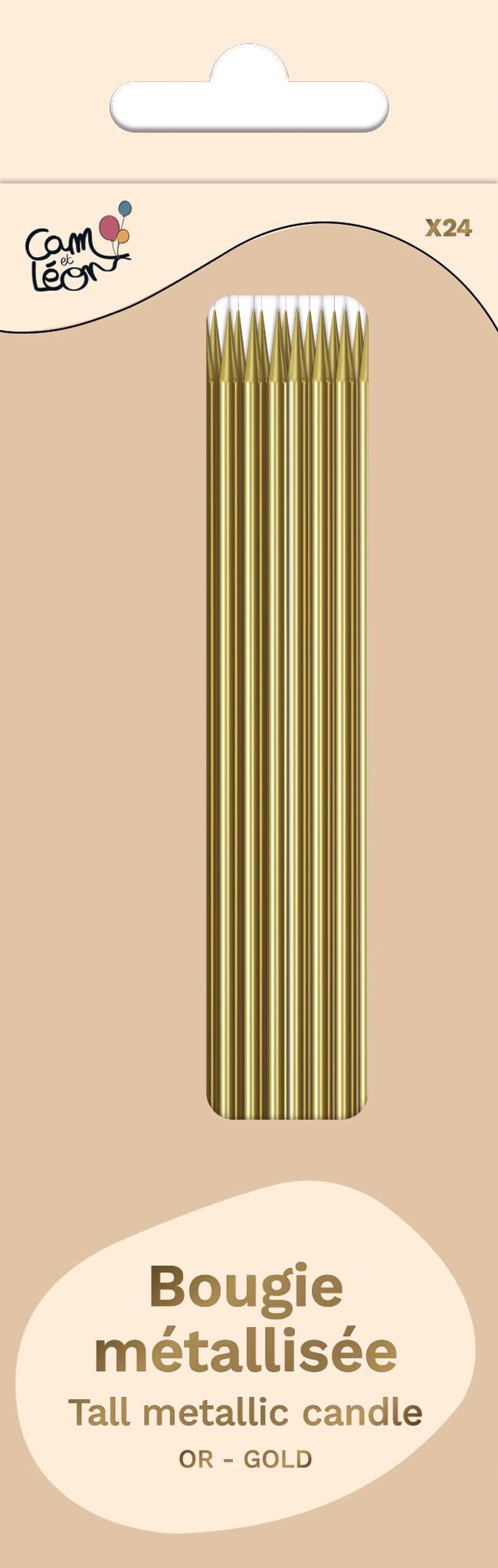 p-tit-clown-re22719-tortendeko-set-24-gro-e-kerzen-gold-15-3-cm image 3