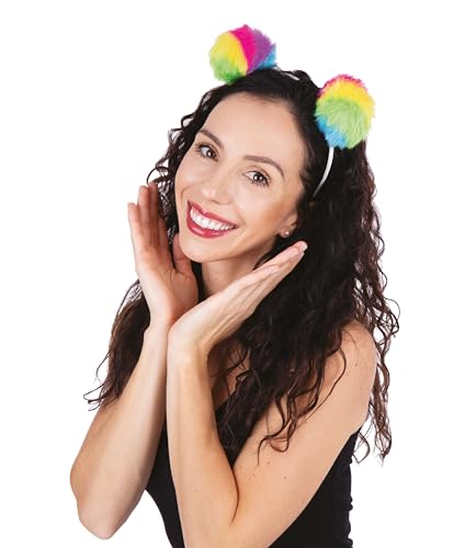 ptit-clown-fantasy-haarreif-mehrfarbig-karneval-halloween-accessoire image 6