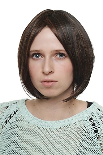 wig-me-up-sa036-2h30-kurze-bob-per-cke-mittelscheitel-schwarz-rotbraun image 5