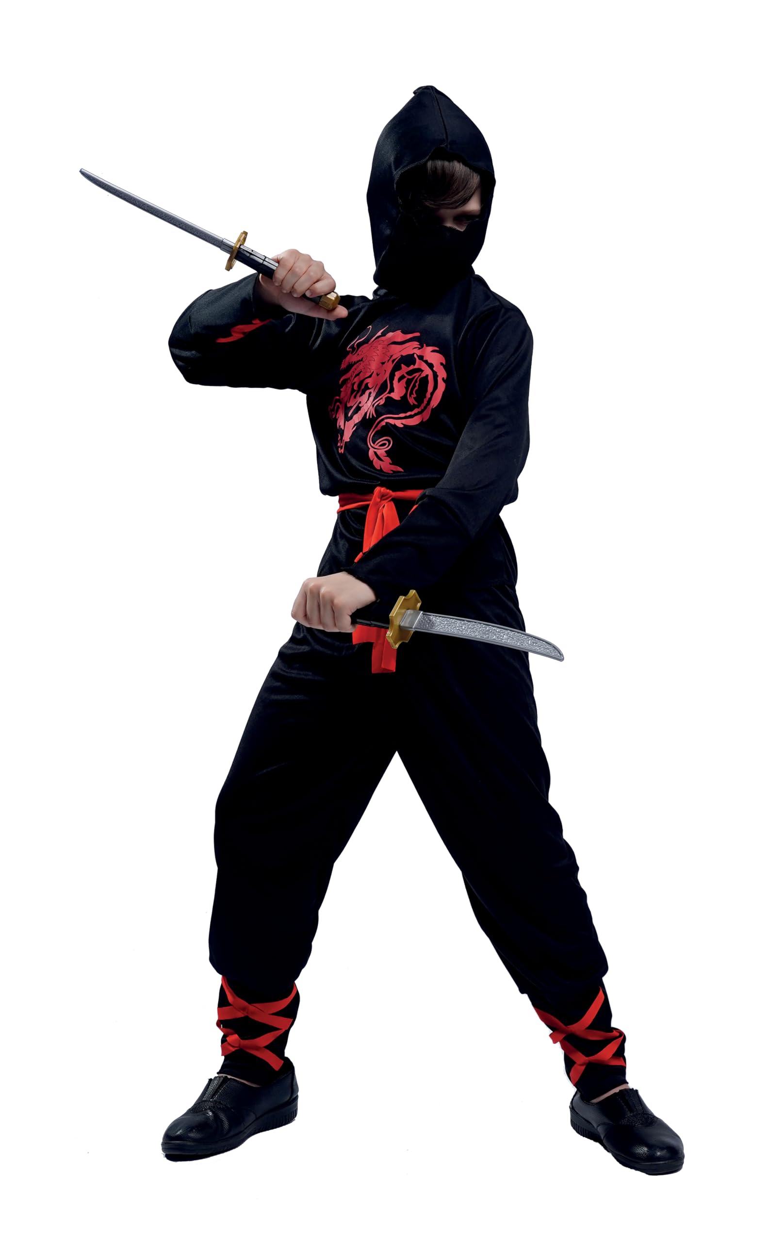 ptit-clown-ninja-kost-m-f-r-kinder-unisex-jungen-m-dchen image 5