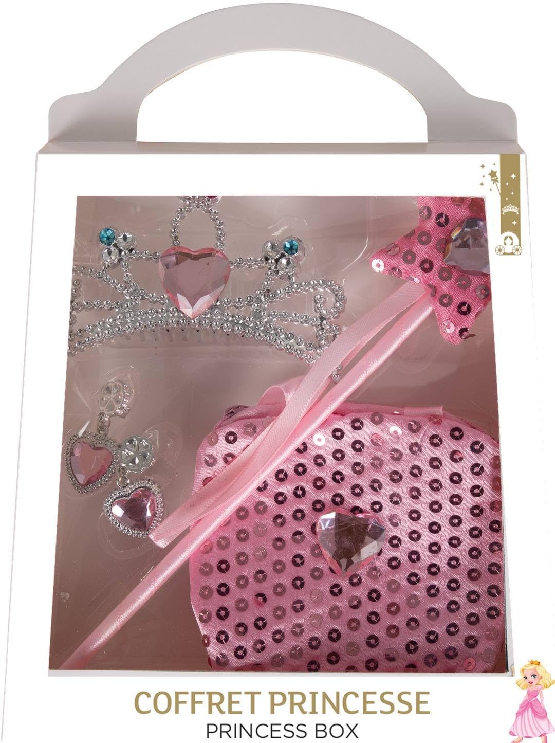 ptit-clown-prinzessin-zubeh-r-box-rosa-einheitsgr-e image 2
