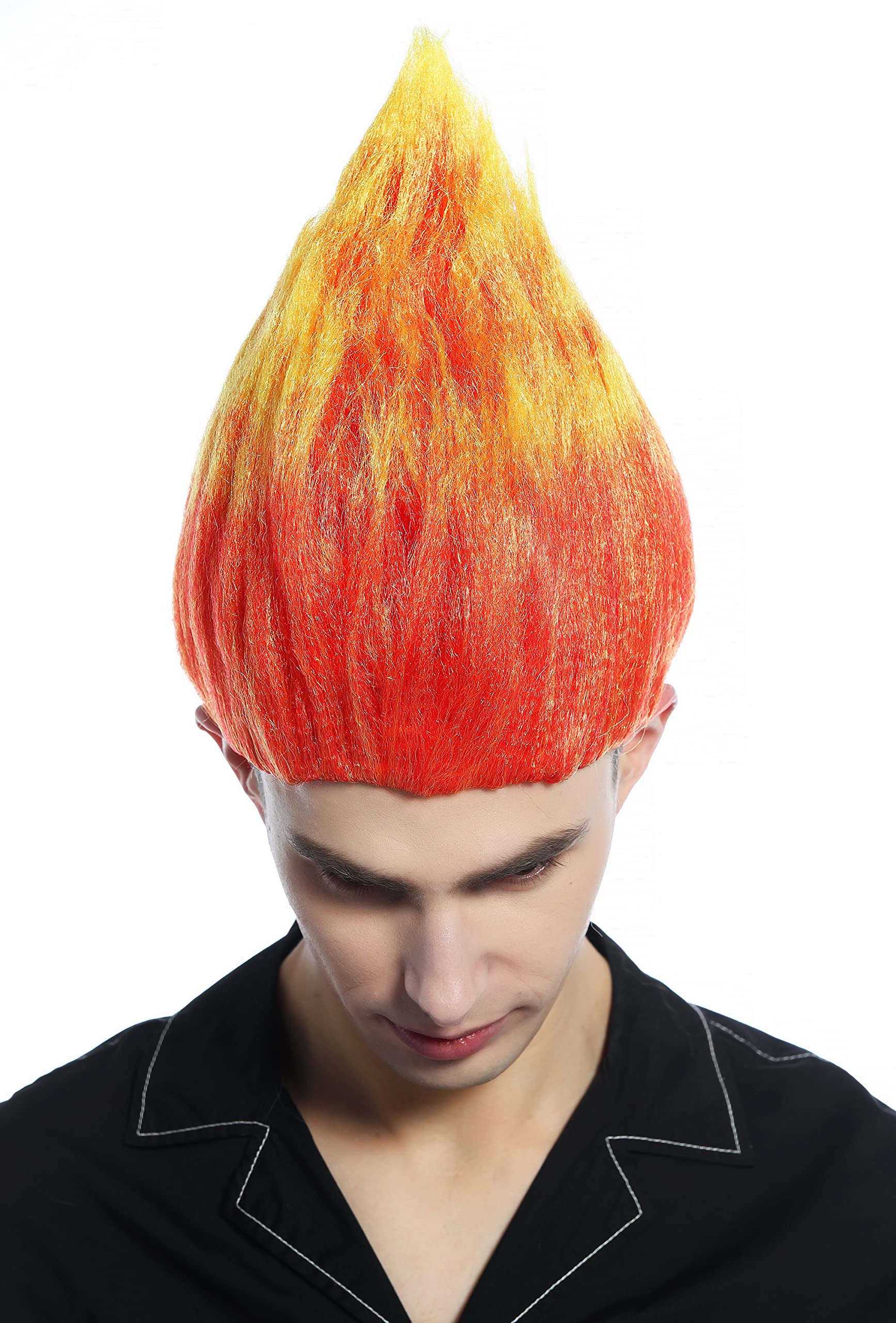 wig-me-up-cw-057-pc13tpc2b-per-cke-troll-feuer-teufel-neonrot-gelb image 1
