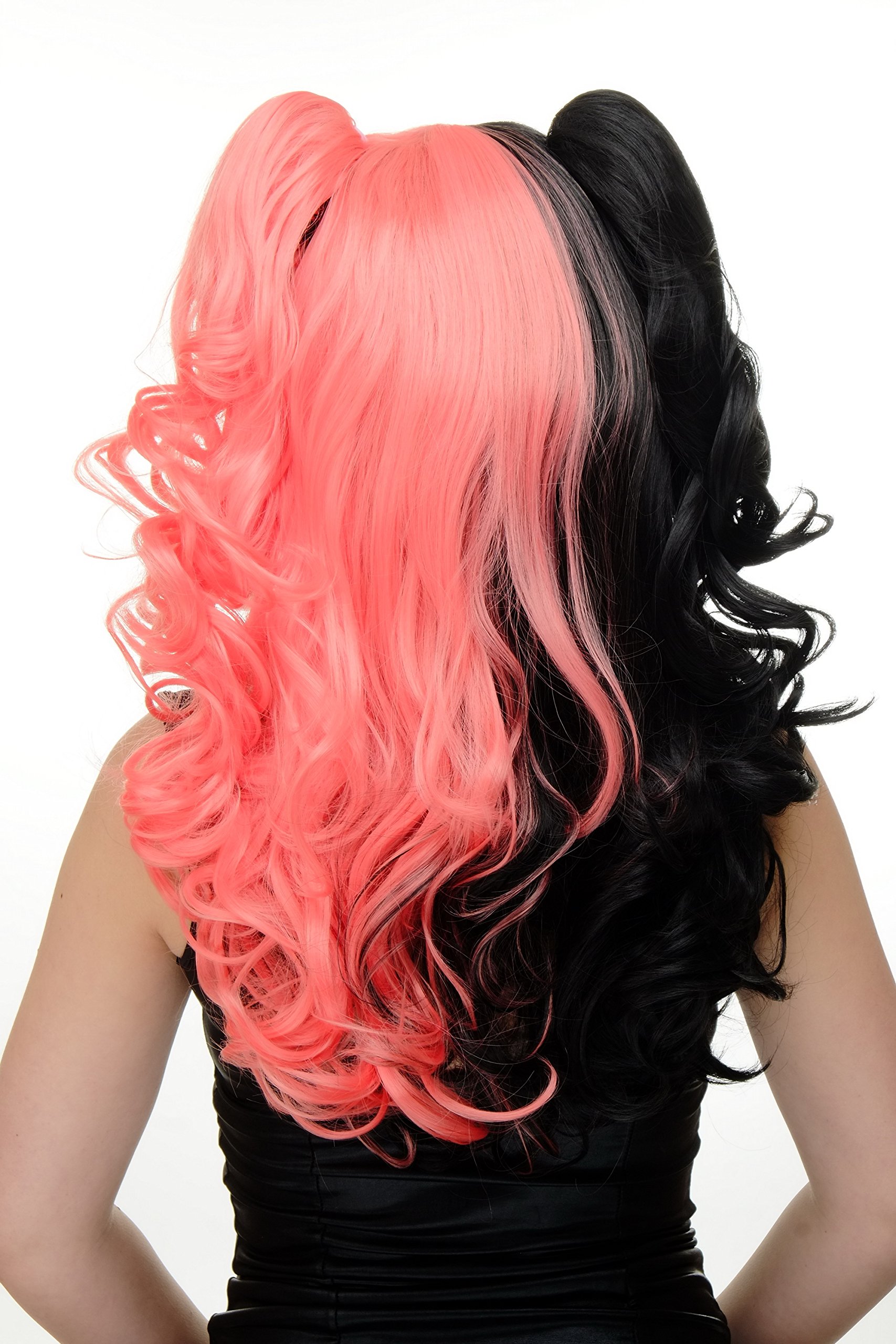 wig-me-up-yzf-7080h-a-two-faced-per-cke-halb-schwarz-pink-lang-lockig image 5