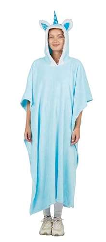 p-tit-clown-einhorn-poncho-mit-kapuze-erwachsene-einheitsgr-e-polyester image 8
