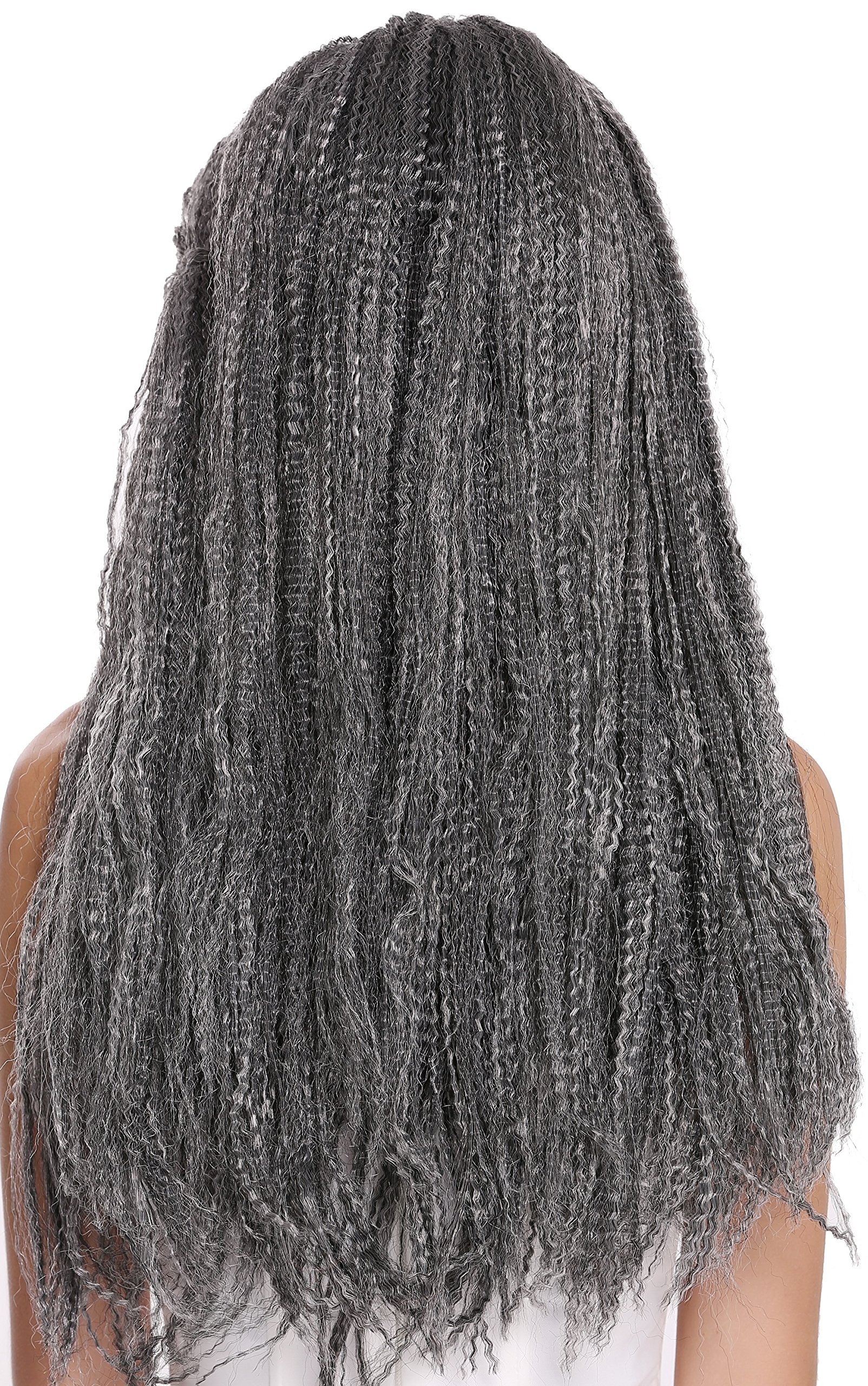 wig-me-up-09428-za103-za68a-party-per-cke-lang-krepplocken-schwarz-grau-mix image 4