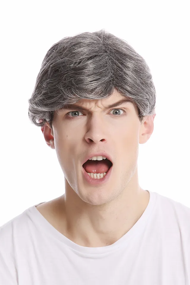 wig-me-up-gfw355a-44-herrenper-cke-kurz-mit-scheitel-grau-dunkelgrau-schwarz image 1