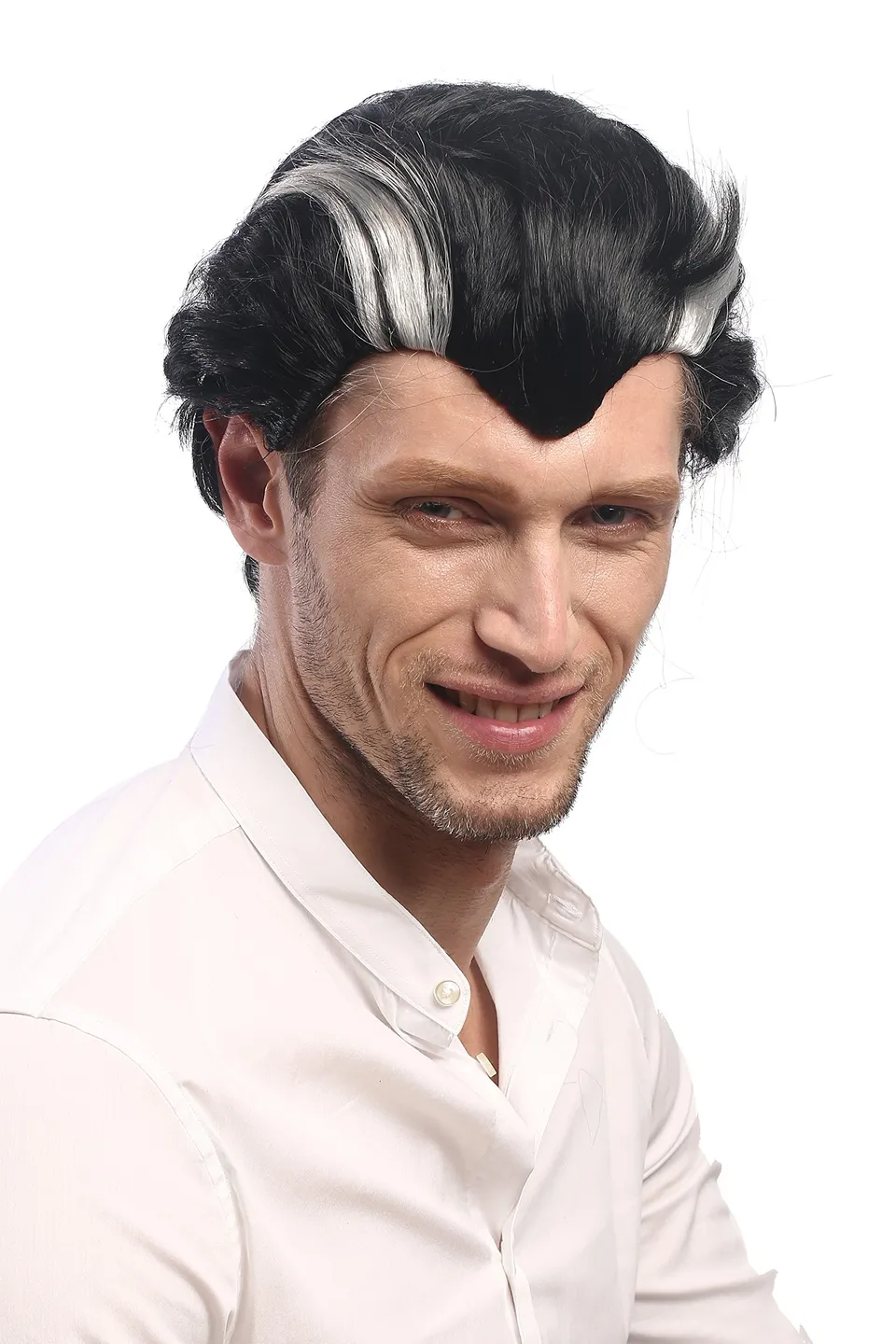 wig-me-up-herrenper-cke-xh-820-za103-za68a-vampir-dracula-schwarz-grau-kurz-ca-2 image 1