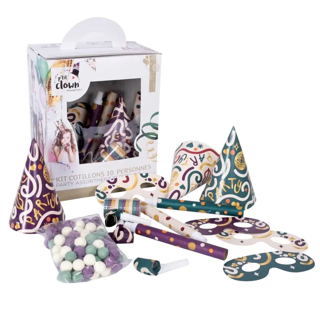 ptit-clown-konfettibox-f-r-10-personen-partyaccessoire-set image 1