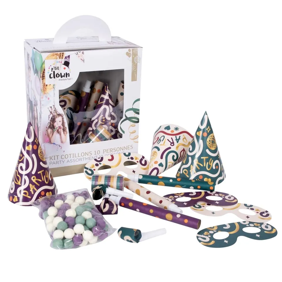 ptit-clown-konfettibox-f-r-10-personen-partyaccessoire-set image 1
