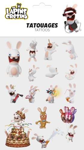 p-tit-clown-rabbids-tempor-re-tattoos-kindergeburtstag-make-up image 8