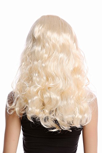 wig-me-up-90916-za88-damenper-cke-karneval-hellblond-lang-wellig-geflochten-mit- image 8