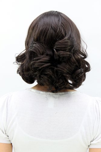 wig-me-up-a31-4-per-cke-kurz-locken-dunkelbraun-30-cm image 8