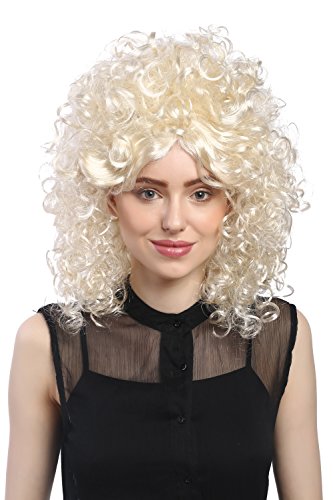 wig-me-up-91035-beehive-turmper-cke-hellblond-stark-gelockt-ca-45-cm image 5