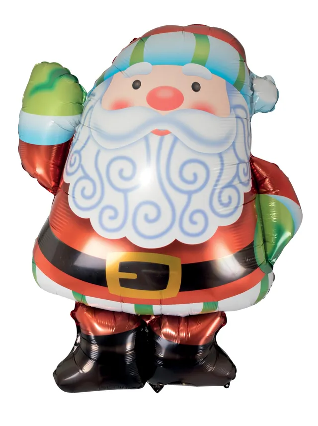 p-tit-clown-folienballon-weihnachtsmann-70-x-57-cm-multicolore image 1