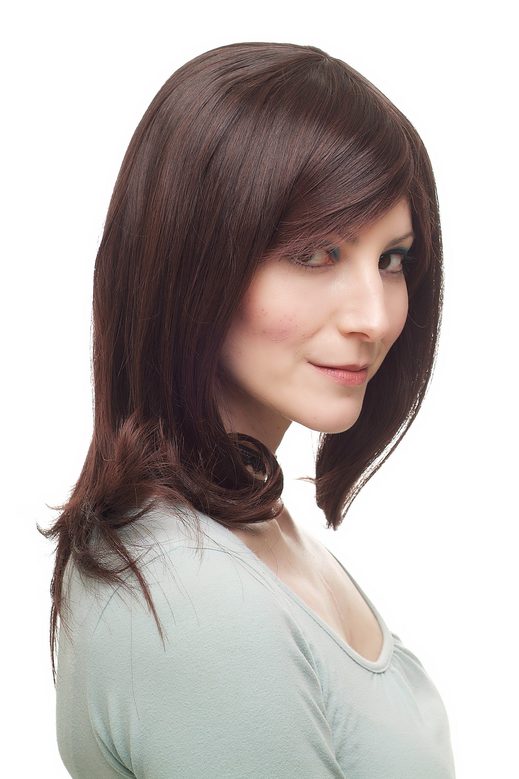 wig-me-up-h2029e-2t33-damenper-cke-schulterlang-braun-mix-mahagoni image 2