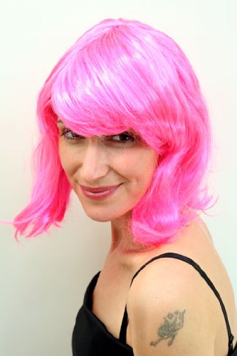 wig-me-up-funky-party-per-cke-pink-rosa-f-r-fasching-und-disco image 3