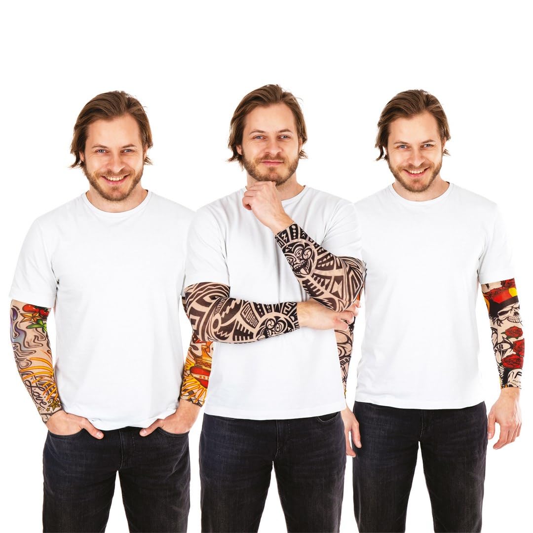 p-tit-clown-tattoo-rmel-falsche-tattoos-42-cm-mehrfarbig image 1