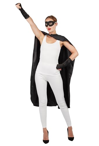 p-tit-clown-superhelden-kit-erwachsene-schwarz-einheitsgr-e image 8