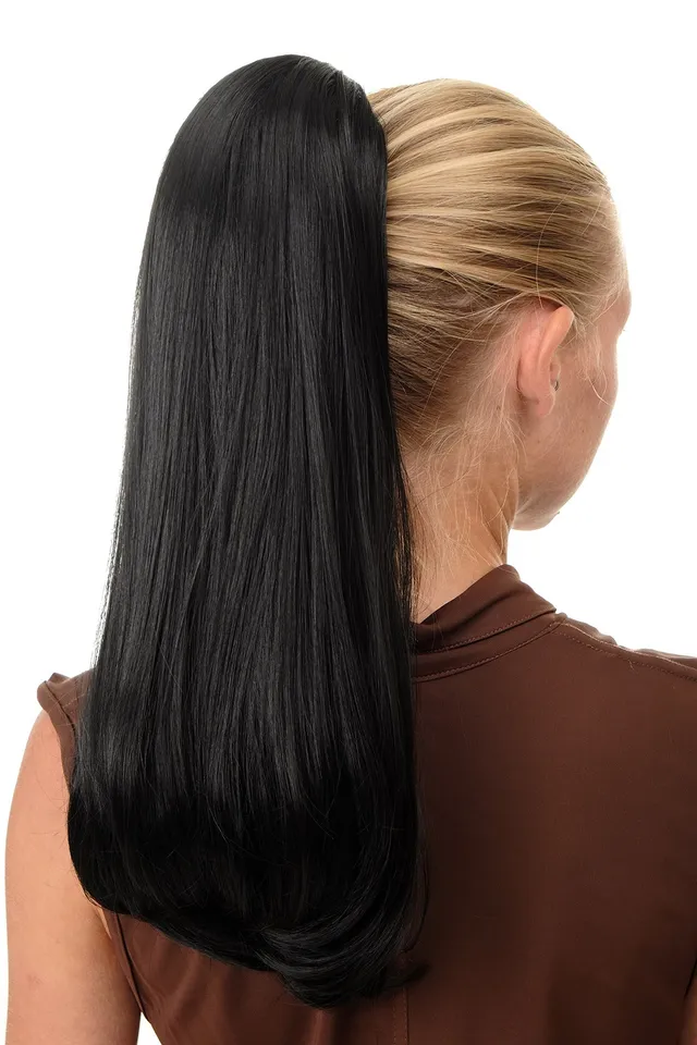 wig-me-up-bro-525-pferdeschwanz-extension-schwarz-sehr-lang-glatt image 1