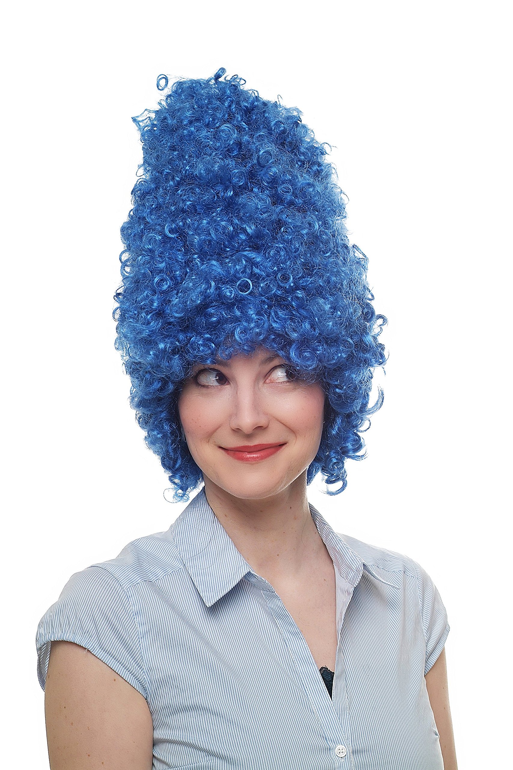 wig-me-up-8648-c3-beehive-turmper-cke-blau-35-cm image 1
