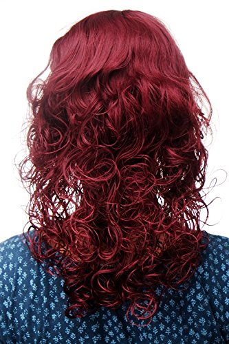 wig-me-up-mc008-39-damen-per-cke-romantik-granatrot-gelockt-halblang-45-cm image 8