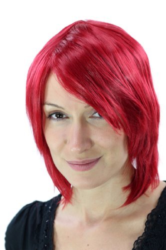 wig-me-up-yzf-7040-t1762-damenper-cke-kurz-frech-rot-30-cm-cosplay image 4