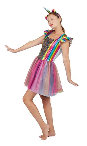 p-tit-clown-damenkost-m-einhorn-regenbogen-gr-l-xl image 8