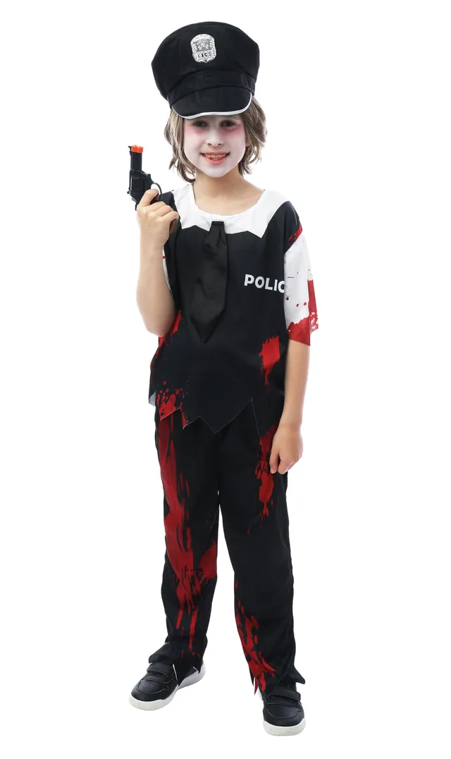 p-tit-clown-verblutetes-polizisten-kost-m-f-r-kinder image 1