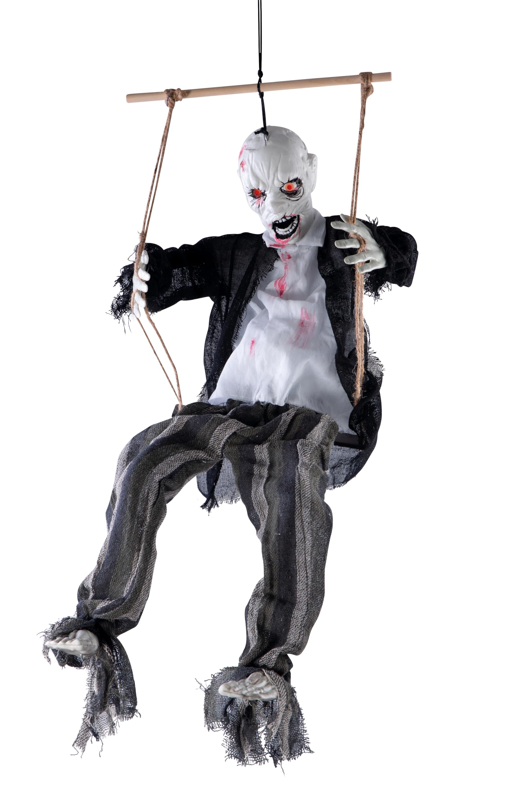 p-tit-clown-22251-animierter-zombie-auf-schaukel-80-cm image 1