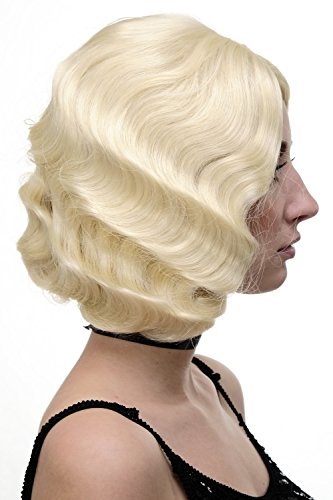 wig-me-up-gfw1726-88-damenper-cke-20er-charleston-lichtblond-gewellt-30-cm image 6