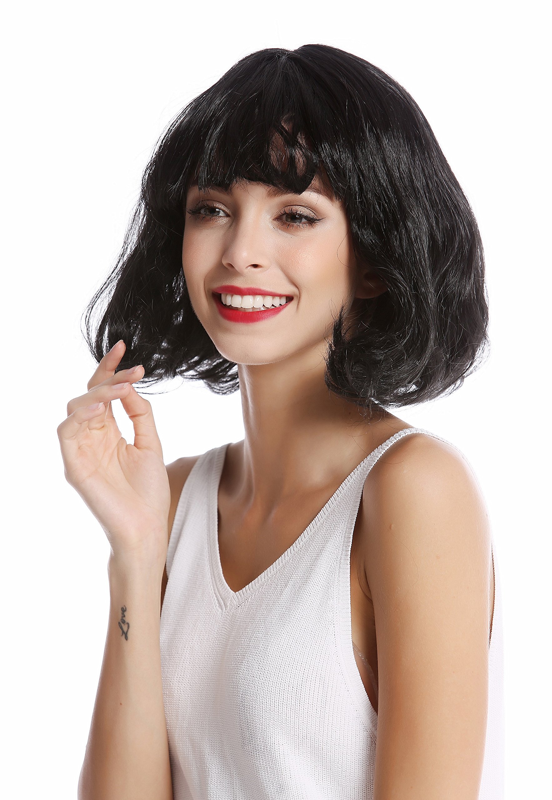 wig-me-up-90793-za103-damenper-cke-longbob-bob-kurz-schwarz-mit-pony image 1