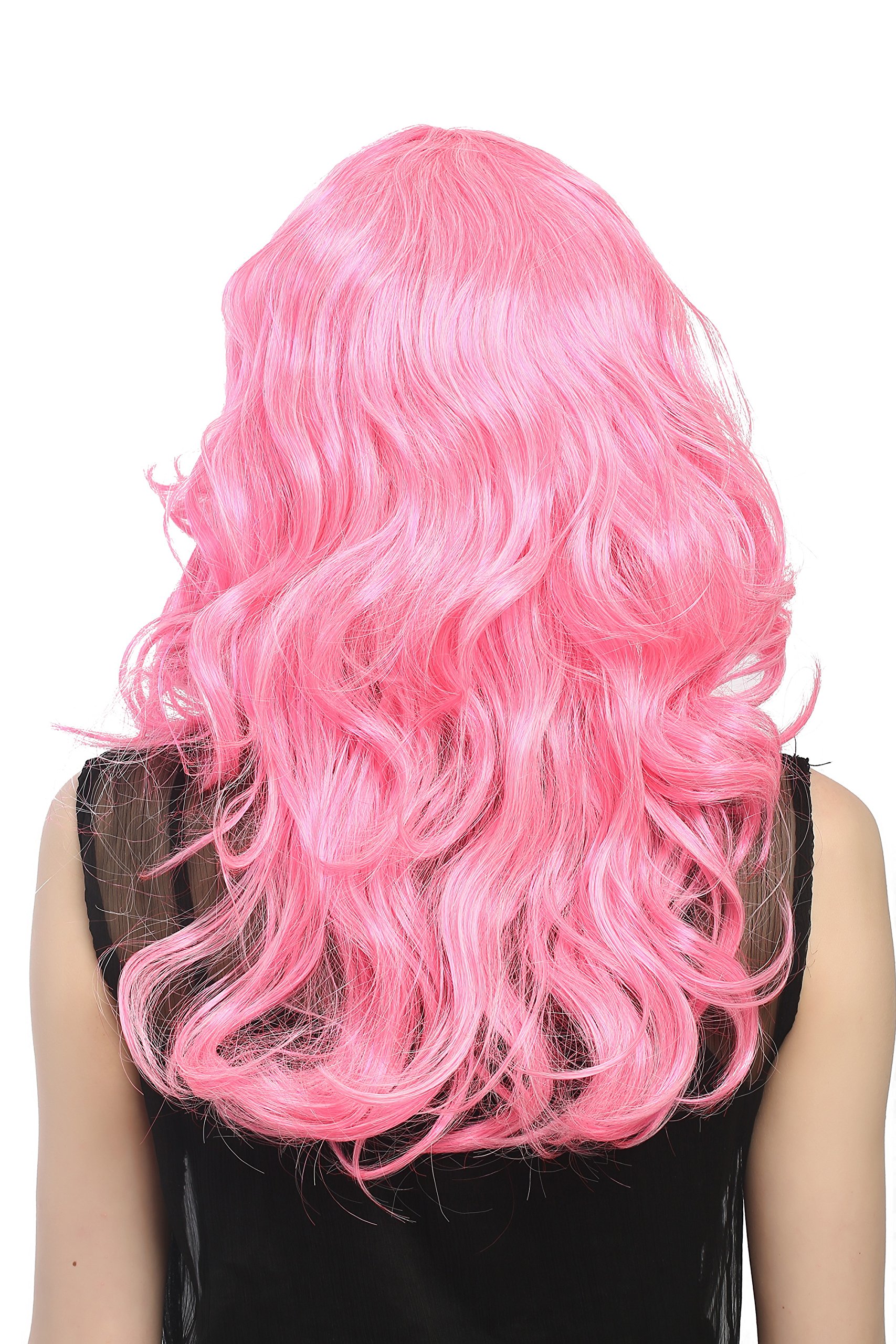 wig-me-up-91260-party-per-cke-diva-volumen-pink-rosa-50-cm image 3